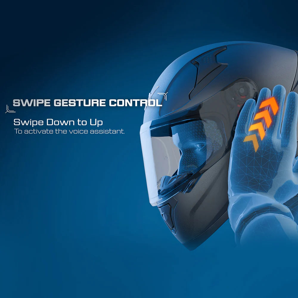 AXOR X ALTOR APEX SMART BLUETOOTH FULL FACE HELMET