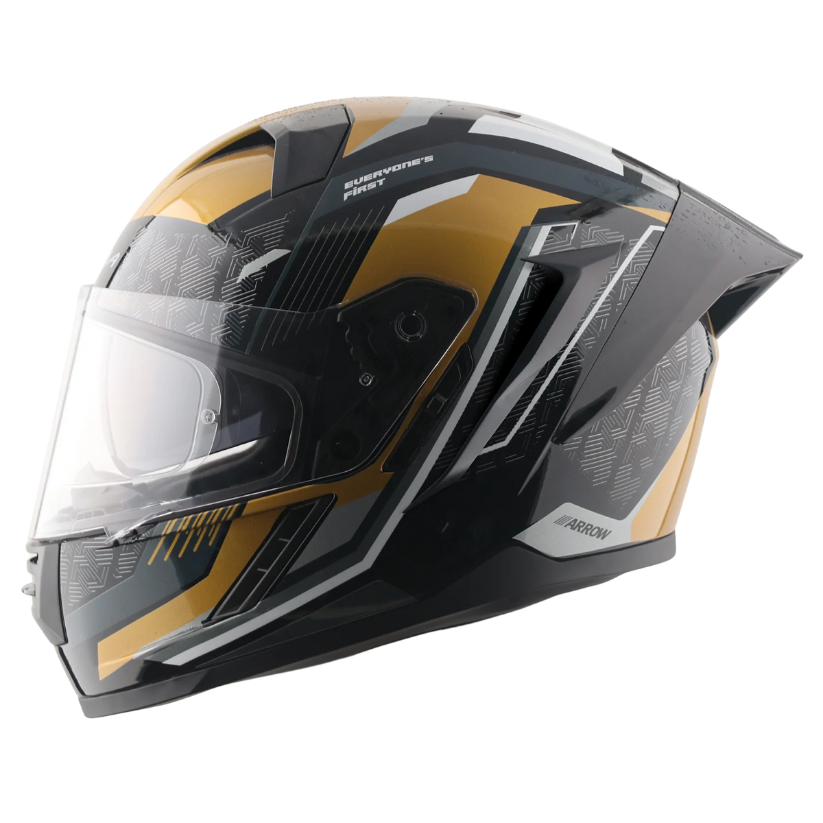 VEGA ARROW RUNNER DUAL VISOR WITH SPOILER FULL FACE HELMET