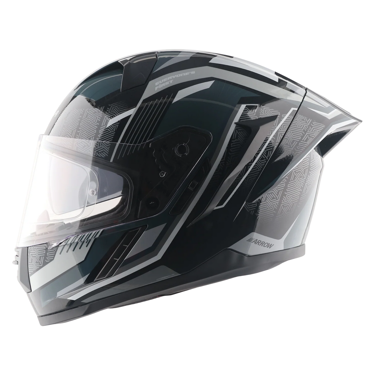 VEGA ARROW RUNNER DUAL VISOR WITH SPOILER FULL FACE HELMET