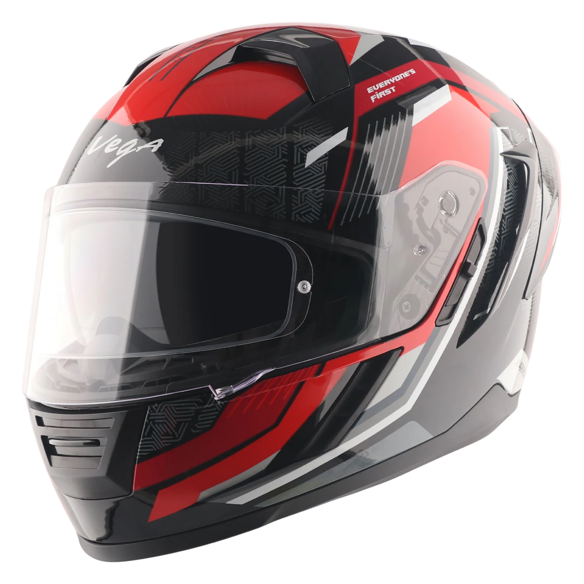 VEGA ARROW RUNNER DUAL VISOR WITH SPOILER FULL FACE HELMET