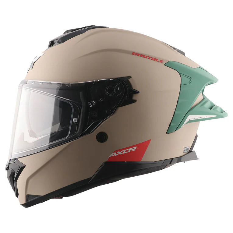 AXOR BRUTALE CORSA DUAL SPOILER FULL FACE HELMET