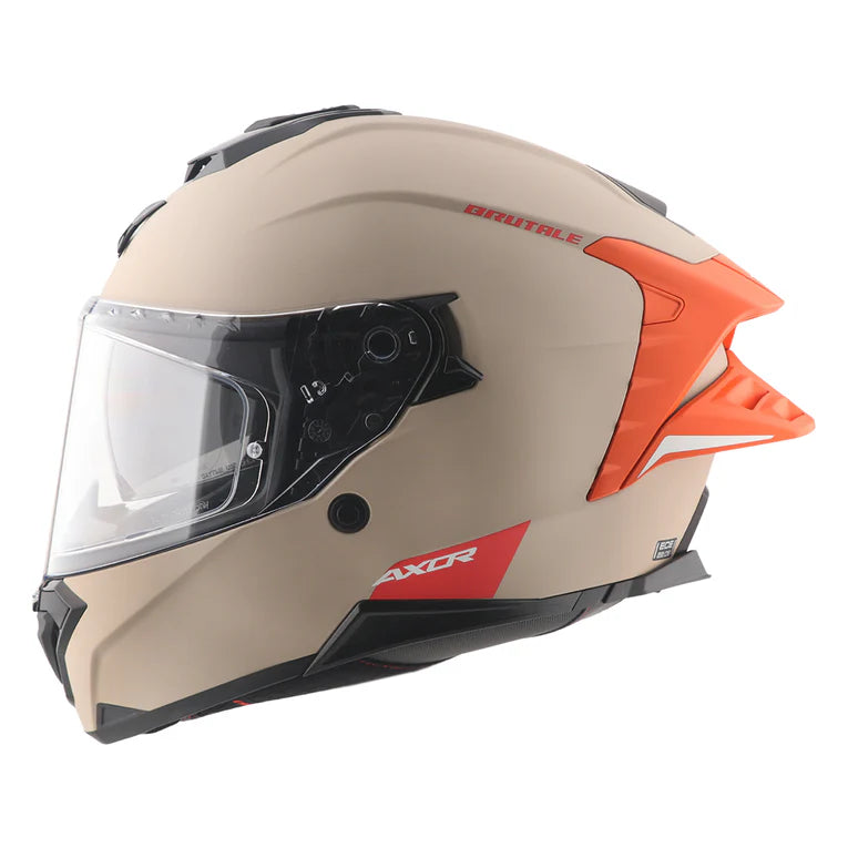 AXOR BRUTALE CORSA DUAL SPOILER FULL FACE HELMET