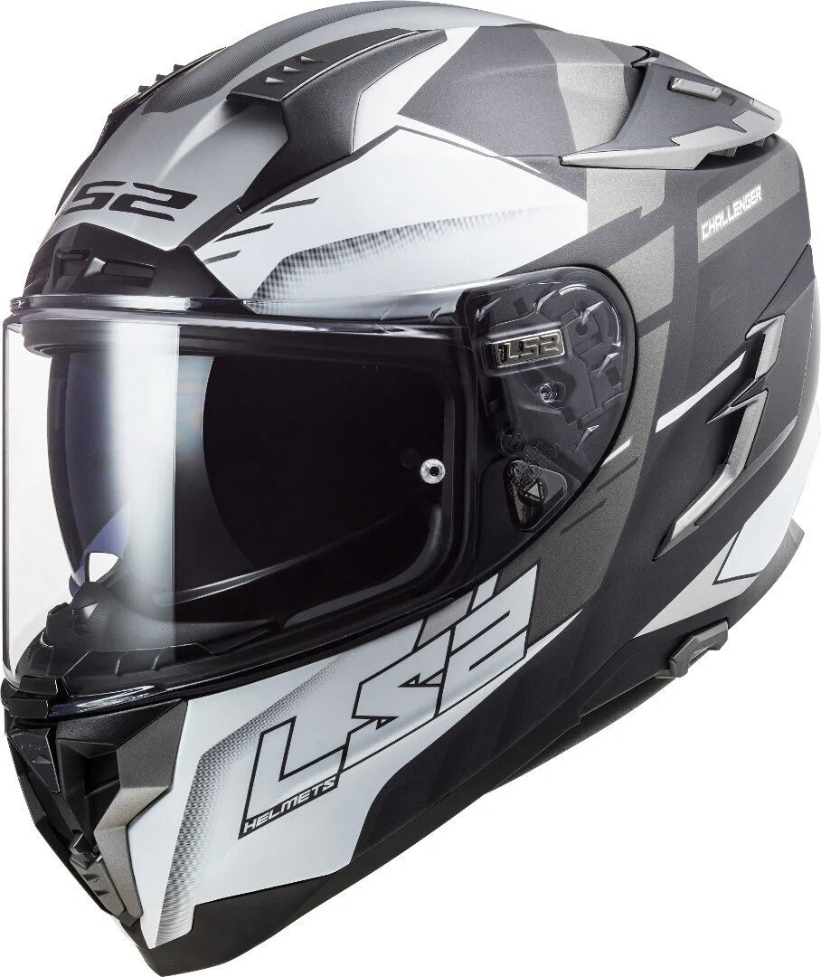 LS2 FF327 CHALLENGER ALLERT MATT GREY