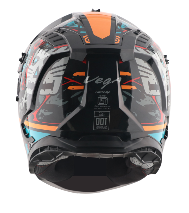 VEGA VF-11 CHALLENGE DIRT-X OFF ROAD HELMET