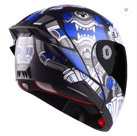 STEELBIRD SBA -8 ISS DIZIMON FULL FACE HELMET