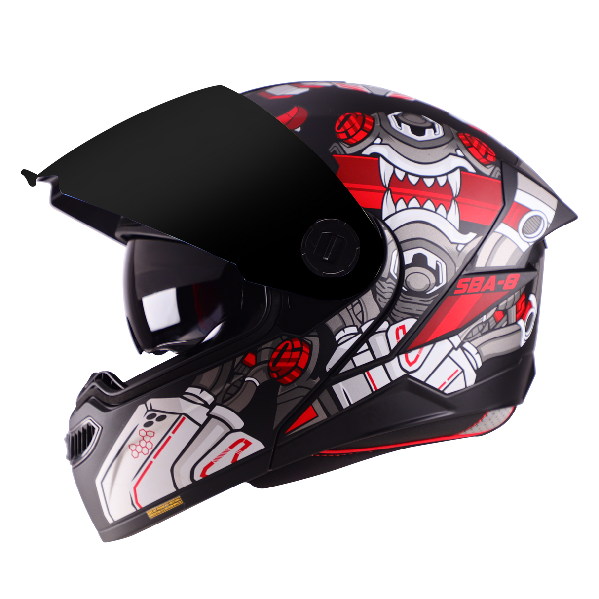 STEELBIRD SBA -8 ISS DIZIMON  FULL FACE HELMET