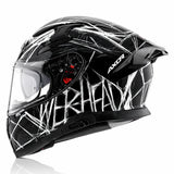 AXOR APEX MARVEL SPIDERMAN EDITION WITH SPOILER FULL FACE HELMET