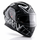AXOR APEX MARVEL SPIDERMAN EDITION WITH SPOILER FULL FACE HELMET