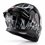 AXOR APEX MARVEL SPIDERMAN EDITION WITH SPOILER FULL FACE HELMET