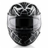 AXOR APEX MARVEL SPIDERMAN EDITION WITH SPOILER FULL FACE HELMET