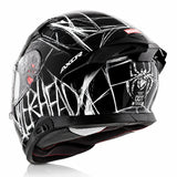 AXOR APEX MARVEL SPIDERMAN EDITION WITH SPOILER FULL FACE HELMET