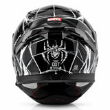 AXOR APEX MARVEL SPIDERMAN EDITION WITH SPOILER FULL FACE HELMET