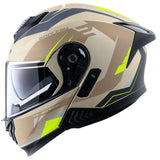 VEGA BOOLEAN SHADOW FLIP UP WITH SPOILER FULL FACE HELMET