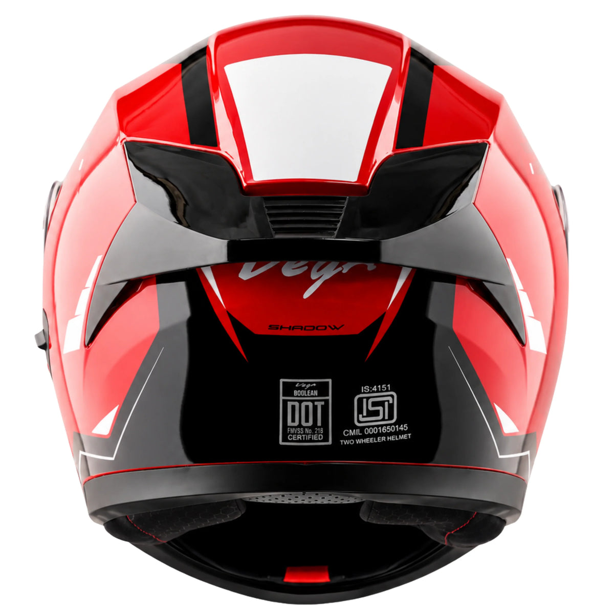 VEGA BOOLEAN SHADOW FLIP UP WITH SPOILER FULL FACE HELMET