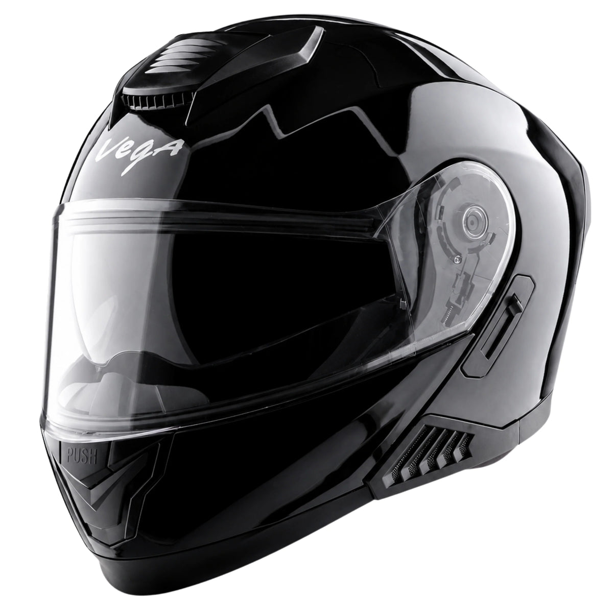 VEGA BOOLEAN FLIP UP WITH SPOILER FULL FACE HELMET