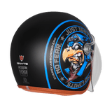 STEELBIRD EAGLE IGN-58 DECOR OPEN FACE HELMET