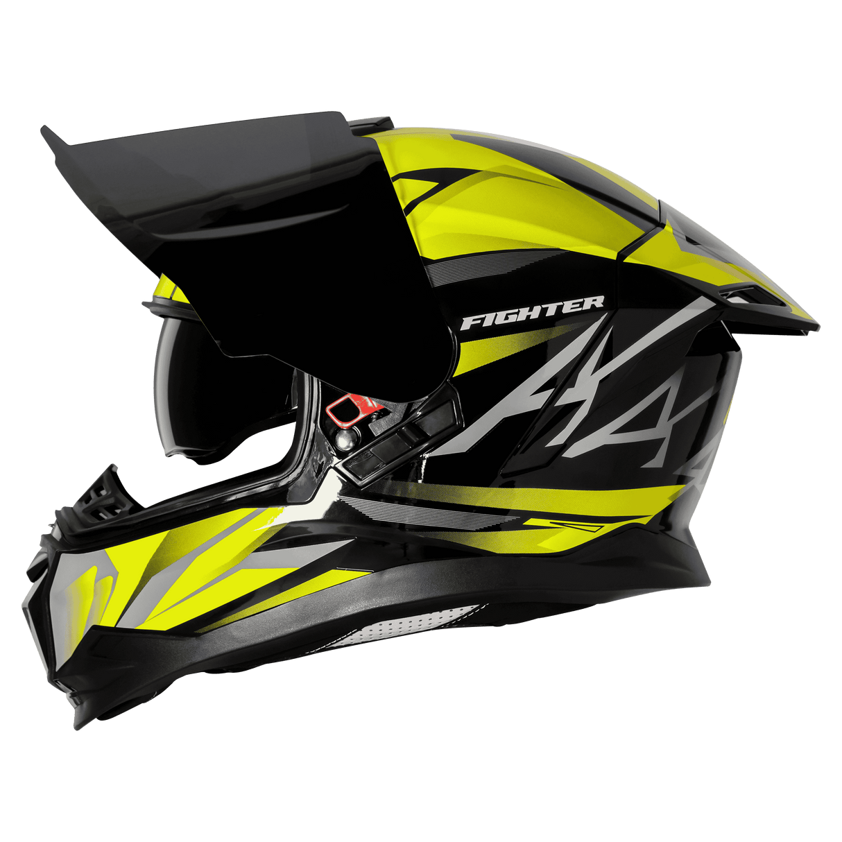 STEELBIRD SBH-57 ISS FIGHTER F4 FULL FACE HELMET