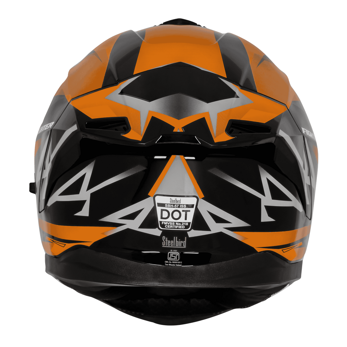 STEELBIRD SBH-57 ISS FIGHTER F4 FULL FACE HELMET