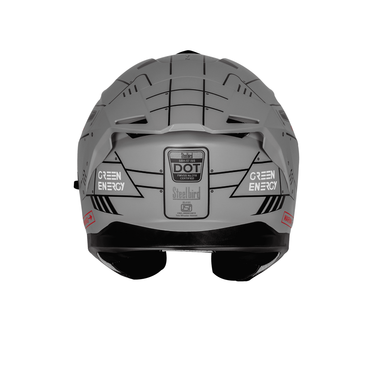 STEELBIRD SBH-57 FIGHTER F6 FULL FACE HELMET