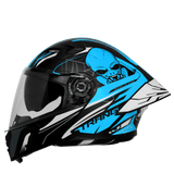 STEELBIRD SBA-20 ISS STRANGE FULL FACE HELMET