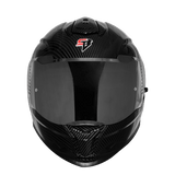 STEELBIRD SBH-57 ISS FIGHTER F11 CARBON FINISH FULL FACE HELMET