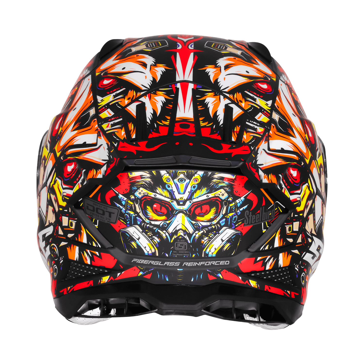 STEELBIRD SBH- 61 SXE SP1 FULL FACE HELMET – Phoenix Probiking STEELBIRD SBH- 61 SXE SP1 FULL FACE HELMET – Phoenix Probiking