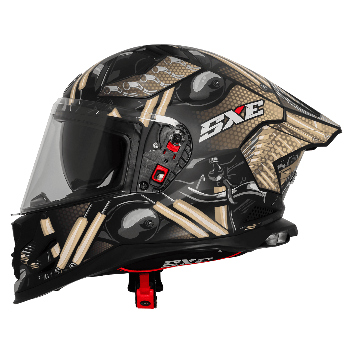 STEELBIRD SBH- 61 SXE ST1 FULL FACE HELMET