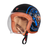 STEELBIRD EAGLE IGN-58 DECOR OPEN FACE HELMET