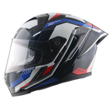 VEGA ARROW RUNNER DUAL VISOR WITH SPOILER FULL FACE HELMET