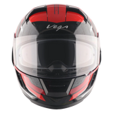VEGA ARROW RUNNER DUAL VISOR WITH SPOILER FULL FACE HELMET