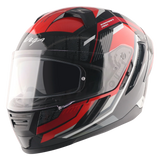 VEGA ARROW RUNNER DUAL VISOR WITH SPOILER FULL FACE HELMET