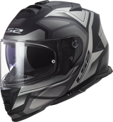 LS2 FF800 STORM II FASTER MATT TITANIUM HELMET