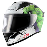 VEGA BOLT MARVEL HULK EDITION FULL FACE HELMET