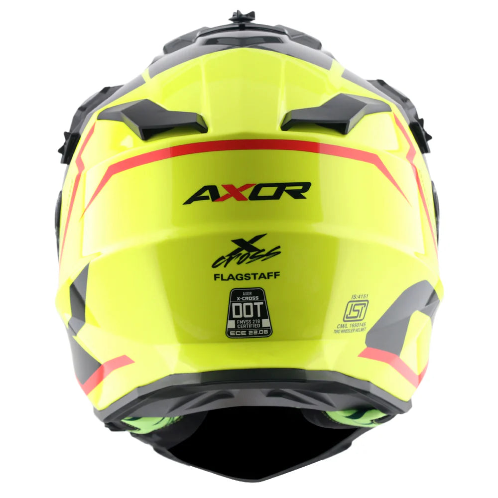 AXOR X-CROSS FLAGSTAFF FULL FACE HELMET