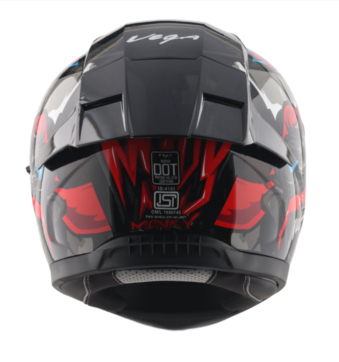 VEGA  RAPID DV MANDY MONKEY FULL FACE HELMET