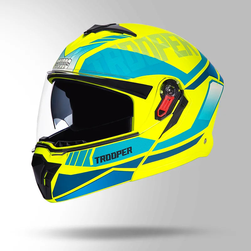 STUDDS TROOPER  D1  DECOR FULL FACE HELMET