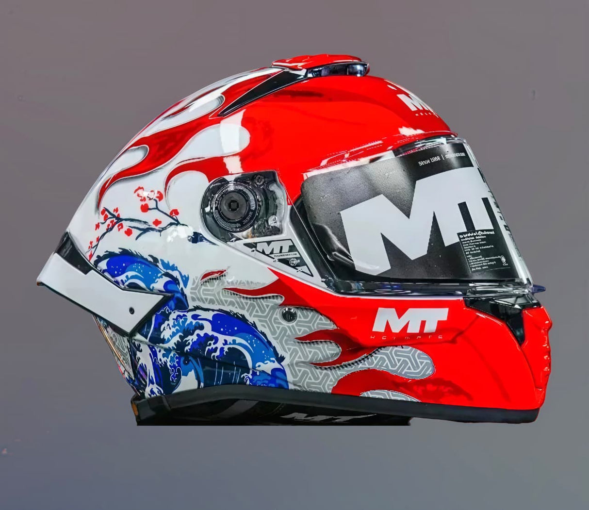 MT Thunder  4SV  A5 Yamanaka Japan - Motorcycle Riding Helmet FullFace