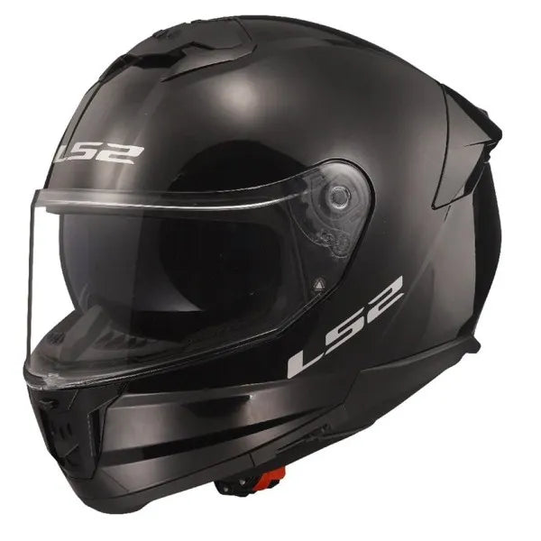 LS2 FF320 STREAM 2 SOLID GLOSS BLACK FULL FACE HELMET